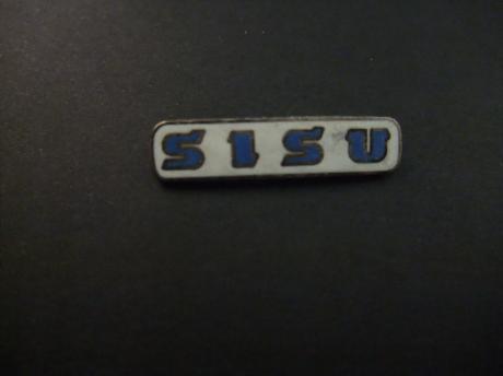 Sisu Fins vrachtwagenmerk ( geproduceerd  door Oy Suomen Autoteollisuus Ab) logo